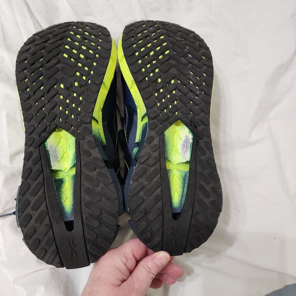 Reebok FloatZig Work Comp Toe Blue/Lime‎ Mens Siz… - image 12